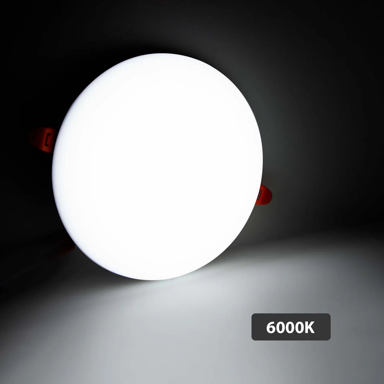 Adjustable Cut-Out Rimless Recessed Round LED Panel Light