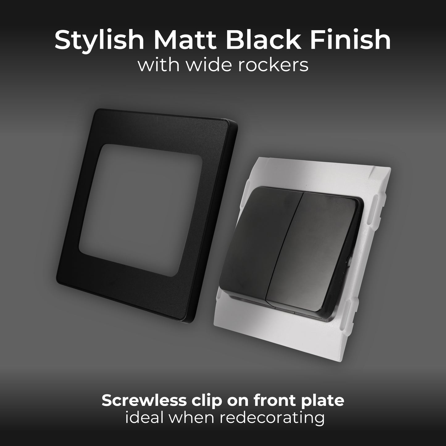 20Amp 16AX Wide Rocker Light Switches