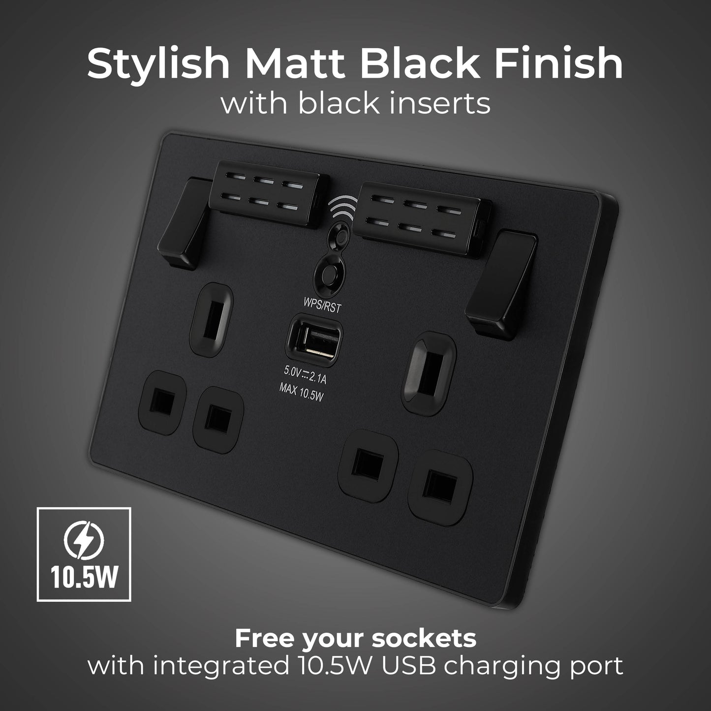 13 Amp Wi-Fi Extender Sockets