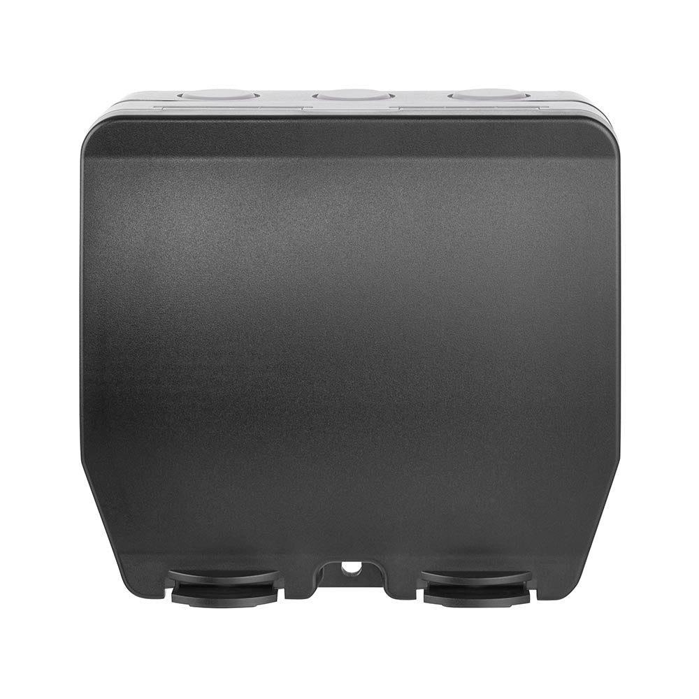 Weatherproof 13A 2G DP Switched Socket WP422