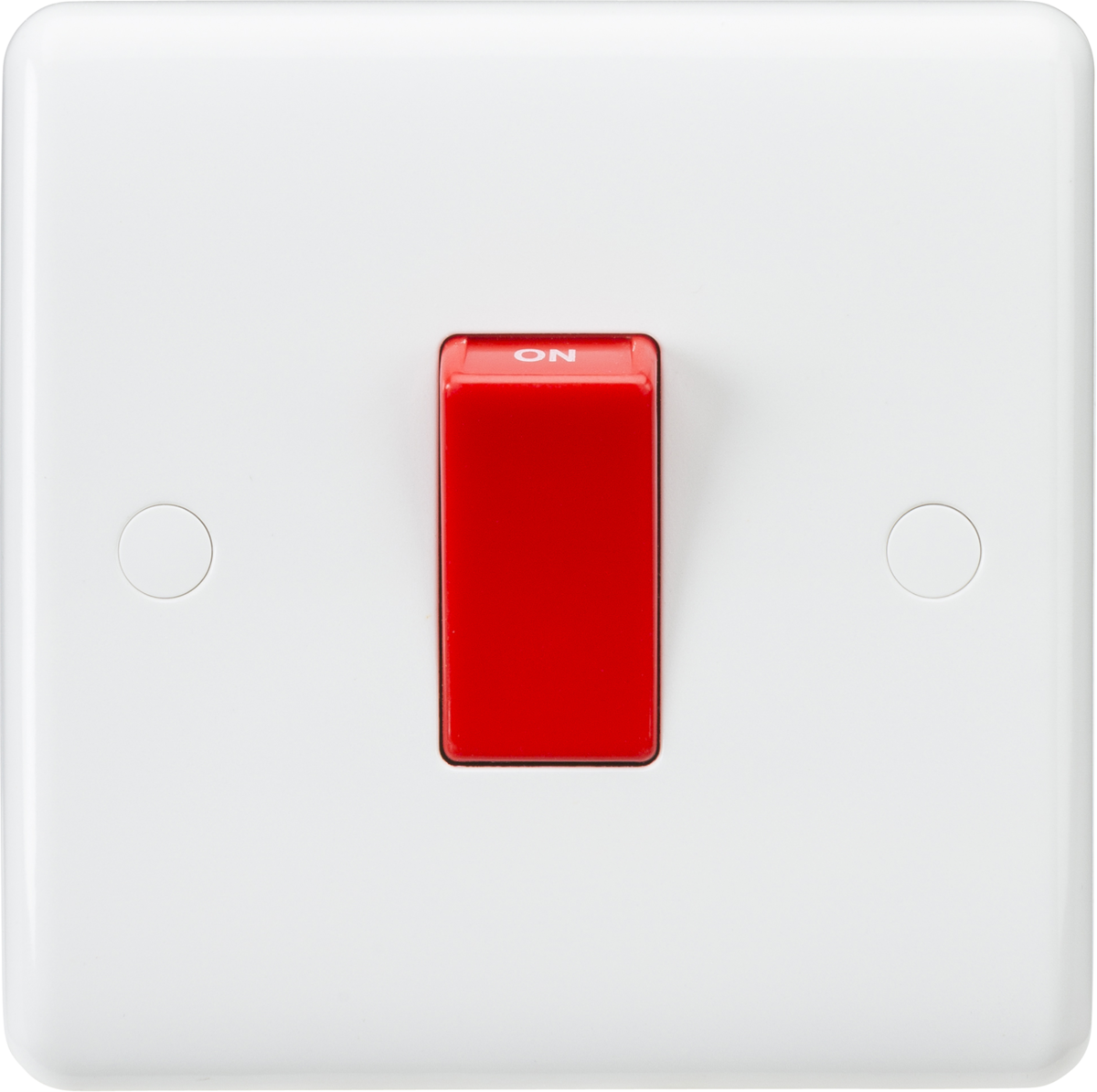 45A DP Switch (1G size) - Red Rocker CU8331