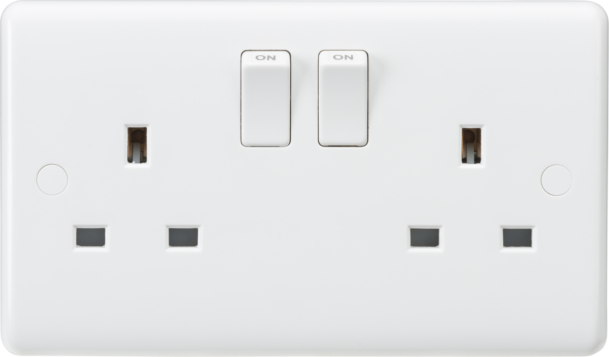 13A 2G DP Switched Socket with Twin Earths - ASTA Approved CU9000