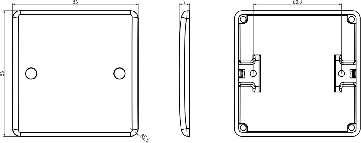 1G Blanking Plate CU8350