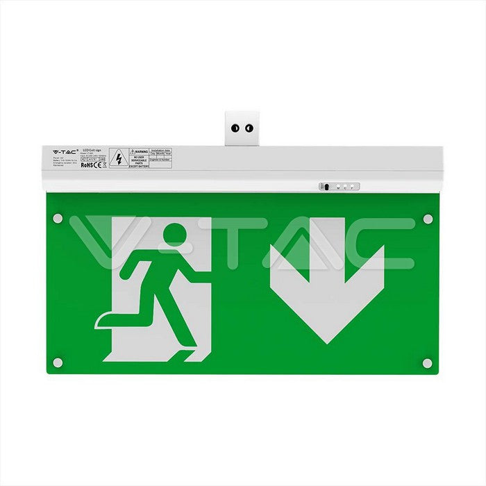 4in1 Emergency Exit Light With Self Test Button & RF Control