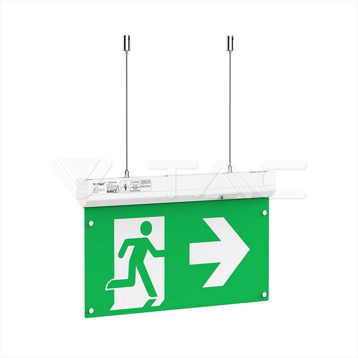 4in1 Emergency Exit Light With Self Test Button & RF Control
