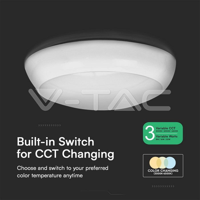 8W/16W/20W LED Dome Light LED By SAMSUNG 3 in 1 RD IP65
