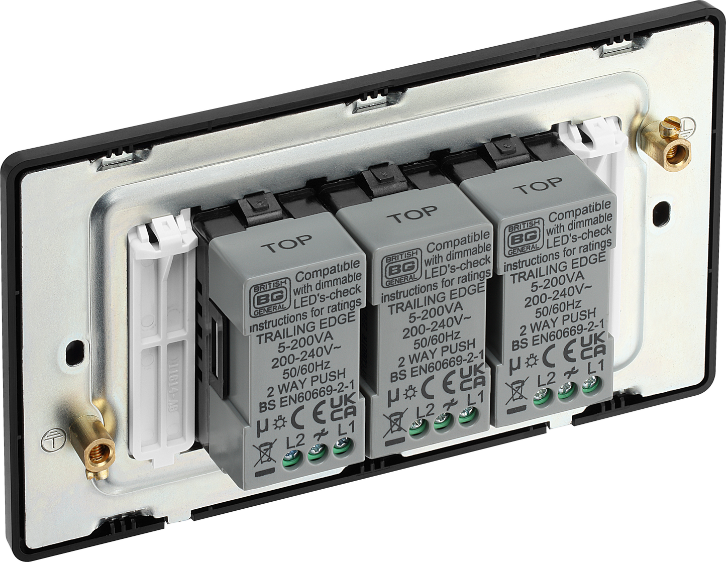 Dimmer Switches – Intelligent Trailing Edge Push Type ARCHVIE