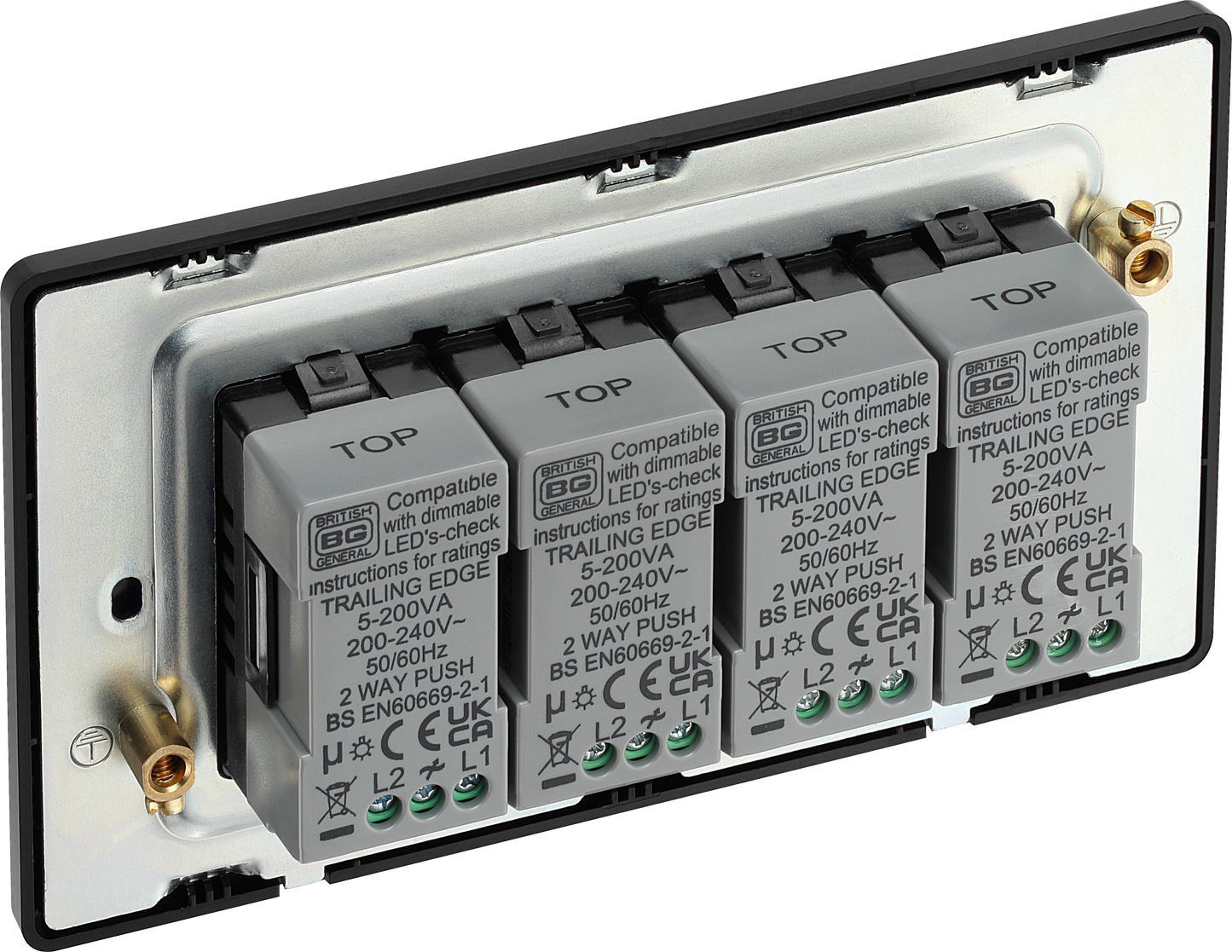 Dimmer Switches – Intelligent Trailing Edge Push Type ARCHVIE