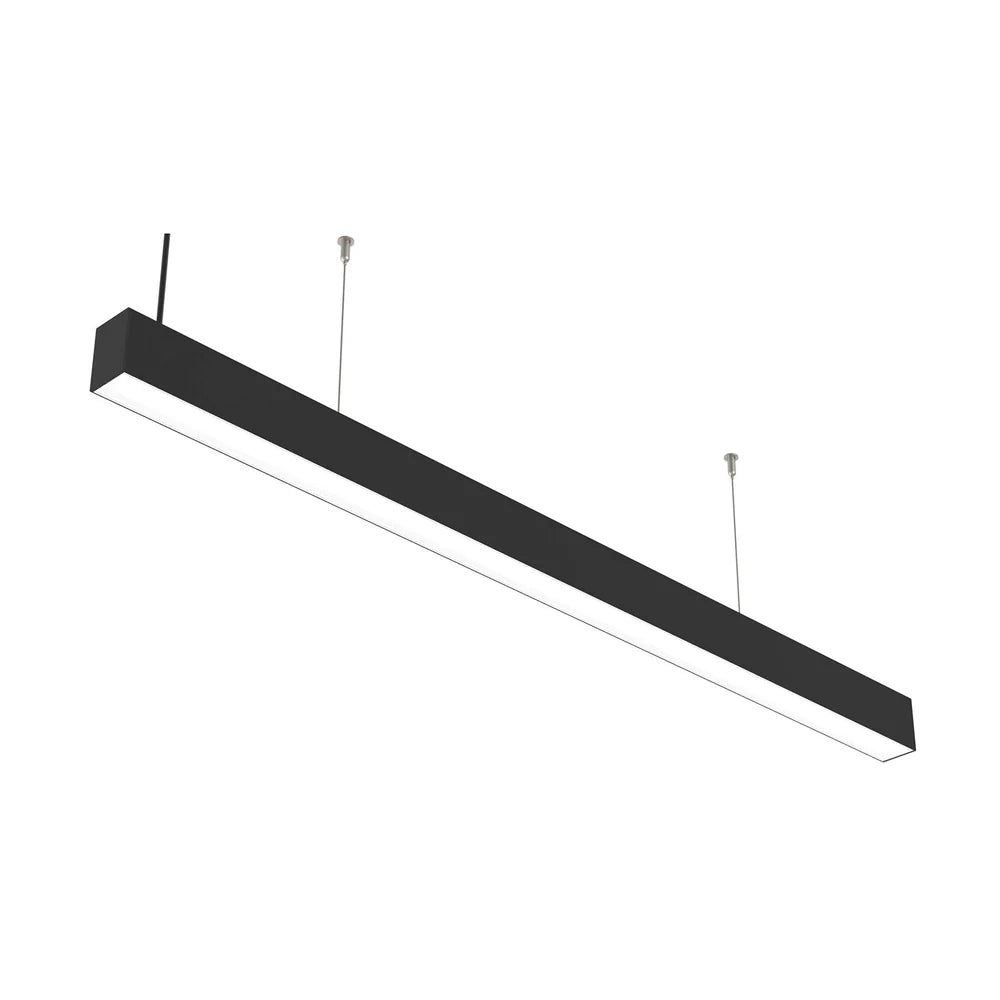 Black LED Linkable Linear Light With Toolless Locking System