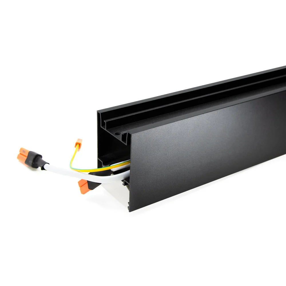 Black LED Linkable Linear Light With Toolless Locking System