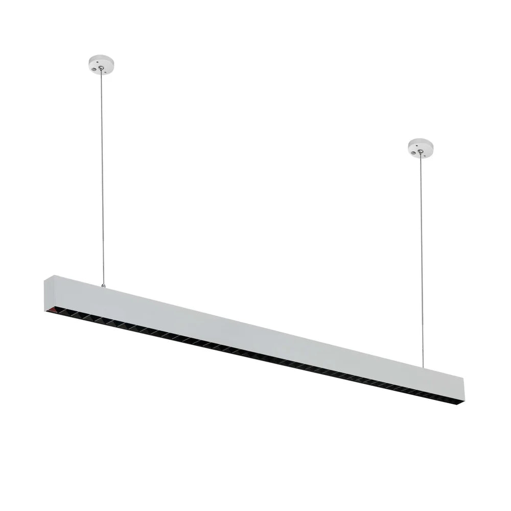 White LED Linkable Linear Light With Toolless Locking System