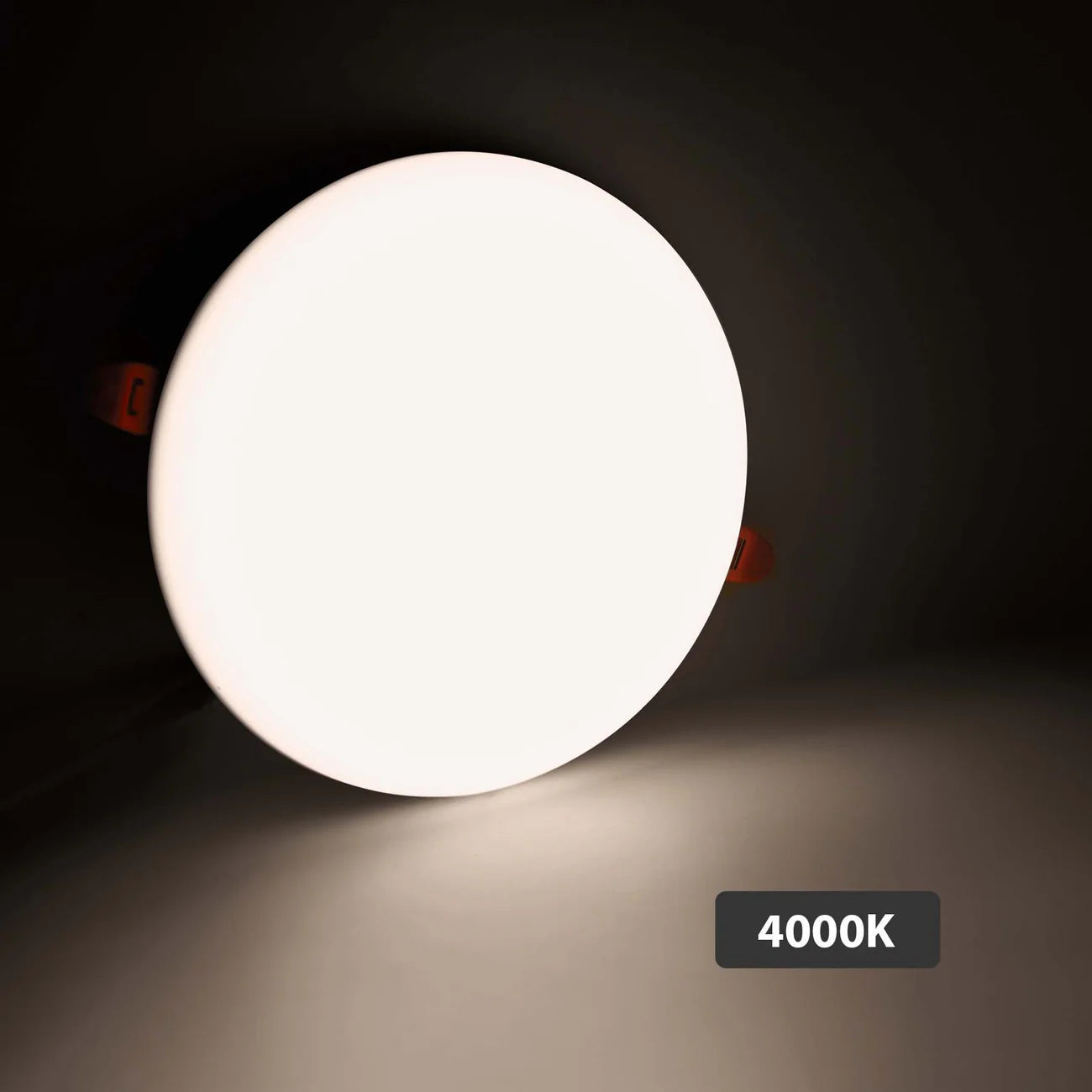 Adjustable Cut-Out Rimless Recessed Round LED Panel Light