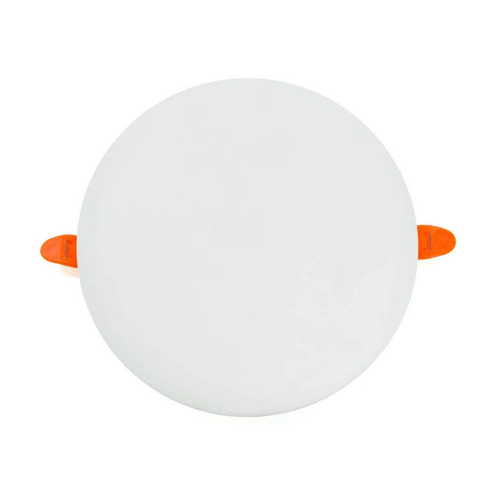 Adjustable Cut-Out Rimless Recessed Round LED Panel Light