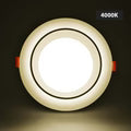 Backlit Recessed Round LED Panel Light