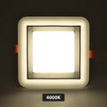 Backlit Recessed Square LED Panel Light