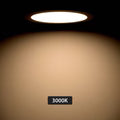 Recessed Round LED Slim Panel Light