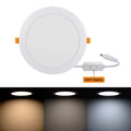 Recessed Round LED Slim Panel Light