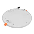 Recessed Round Blue Edge Lit LED Panel Light