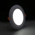 Recessed Round Blue Edge Lit LED Panel Light