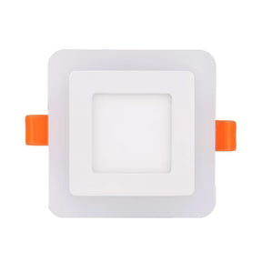Recessed Square Blue Edge Lit LED Panel Light