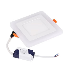 Recessed Square Blue Edge Lit LED Panel Light
