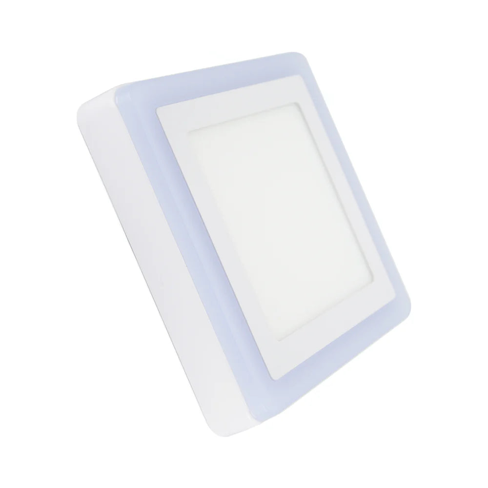 Surface Mounted Square Blue Edge Lit LED Panel Light